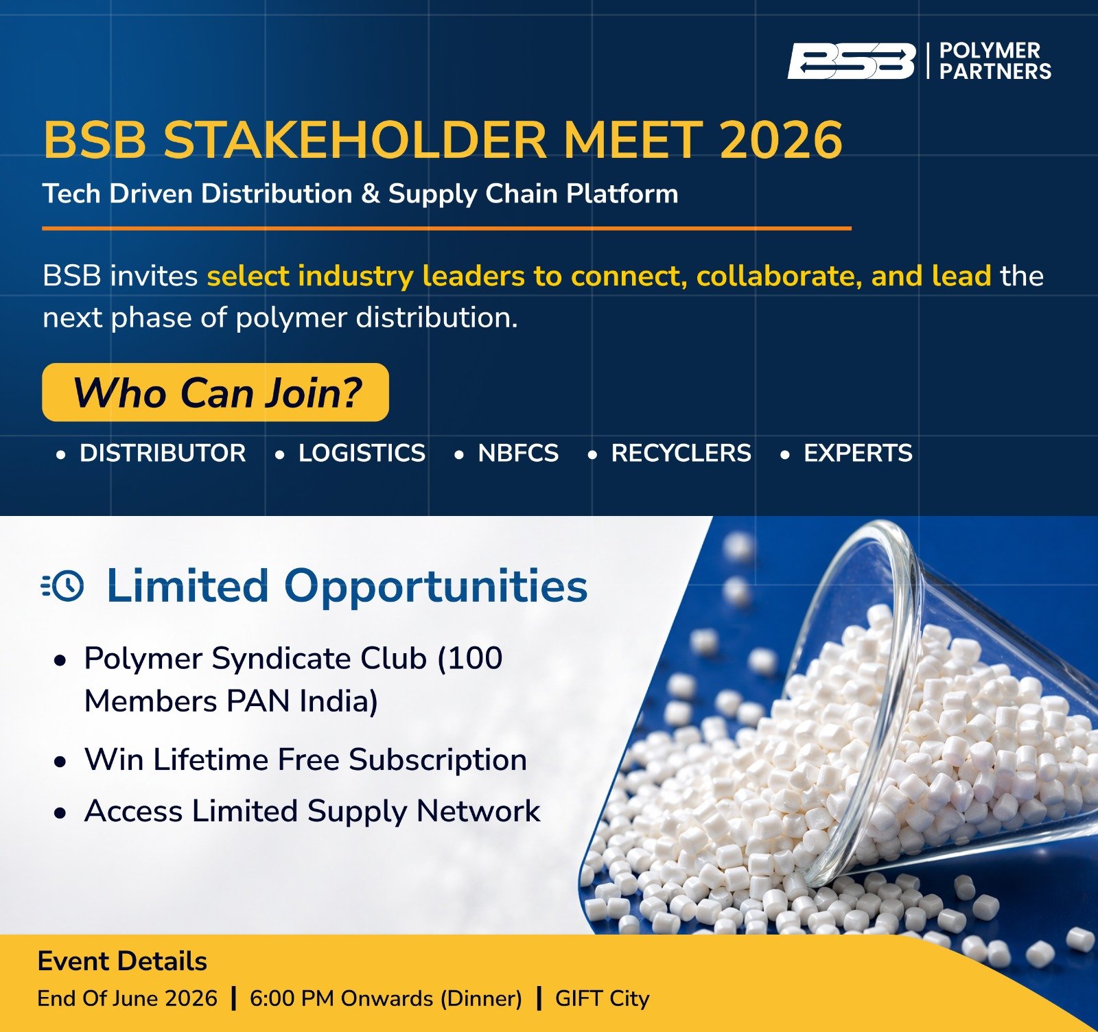  BSB STAKEHOLDER MEET 2026 — Mega Launch